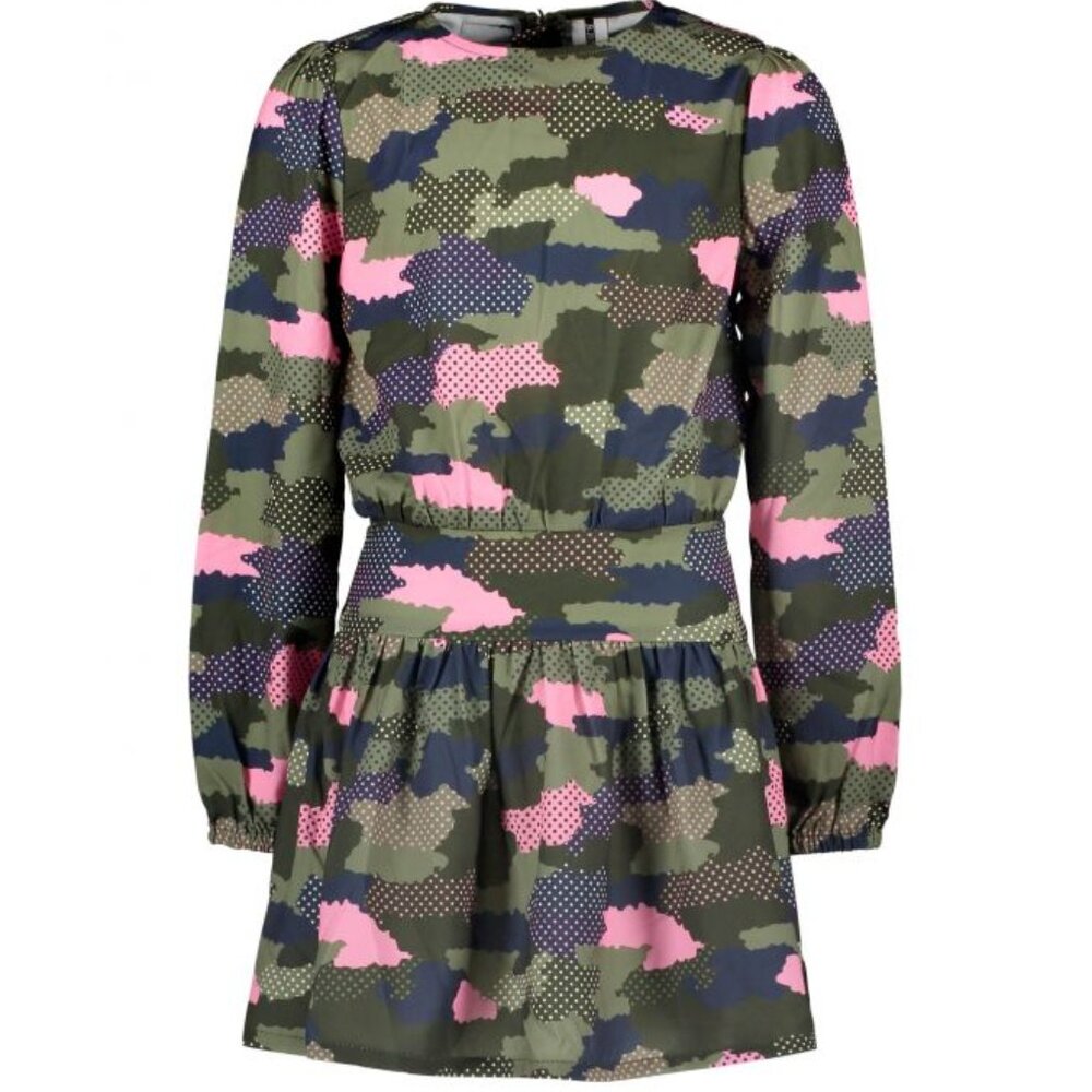 NWT B.Nosy Fleece dress with camouflage patterns